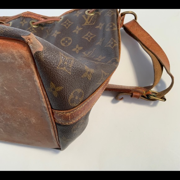 Vintage Original Louis Vuitton Monogram Canvas Bucket Bag, 1970s - 1980s - Picture 10 of 13